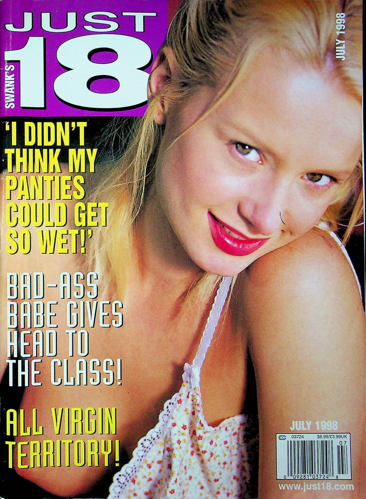 Swank's Just 18 Magazine Alexis & Amora July 1998 092923RP