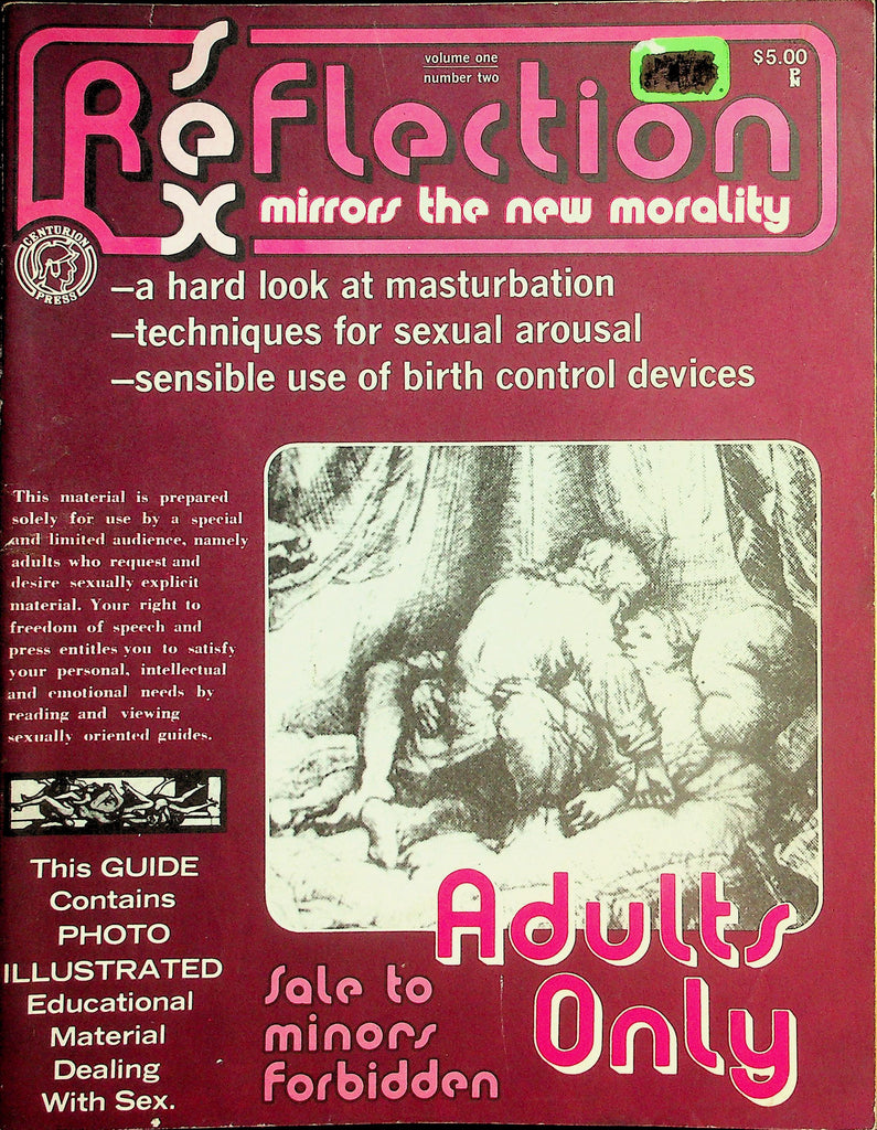Sex Reflection Magazine  A Hard Look At Masturbation, Techniques For Sexual Arousal and More! vol.1 #2 1972    052526lmp-GSC
