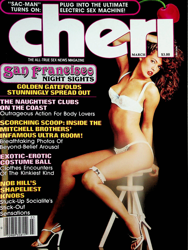 Cheri Magazine  San Francisco Night Sights / Exotic-Erotic Costume Ball  March 1983     020724lm-p
