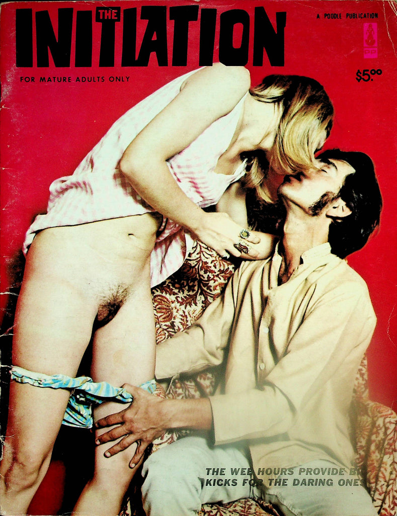 The Initiation Vintage Magazine   Midnight Patrol   #1   1970's    091625lm-p