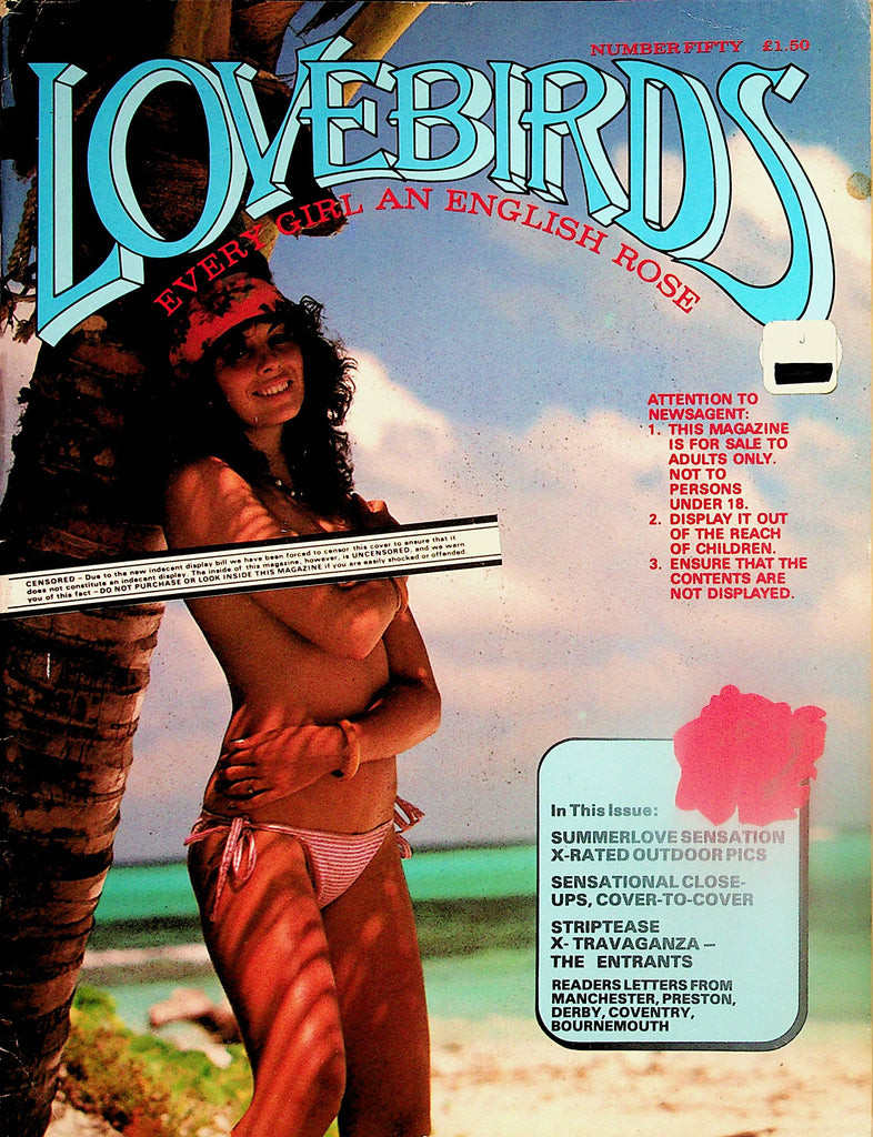 Lovebirds Magazine   Centerfold Good Eva  #50    1980's     070224lm-p2
