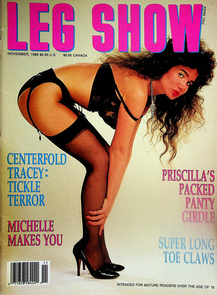 Leg Show Magazine  Covergirl Kirsten  November 1989     110324lm-p