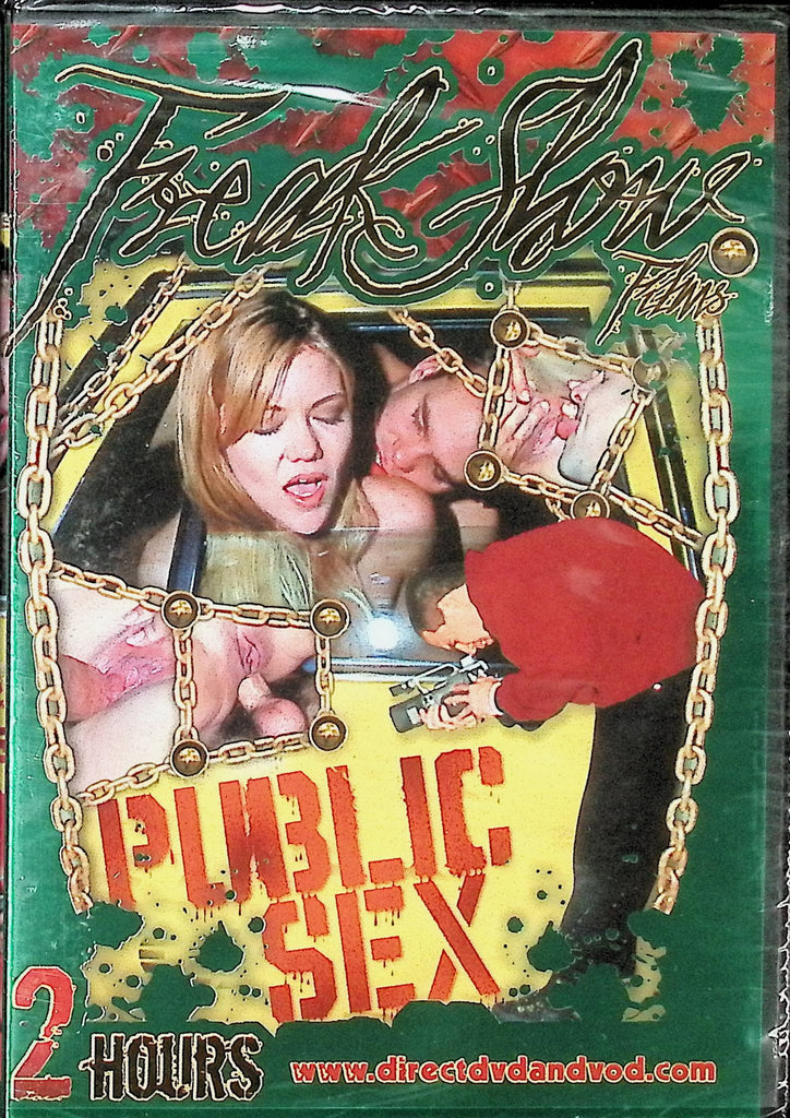 Public Sex DVD Freak Show Films 2hrs Caballero 031824tsdvd