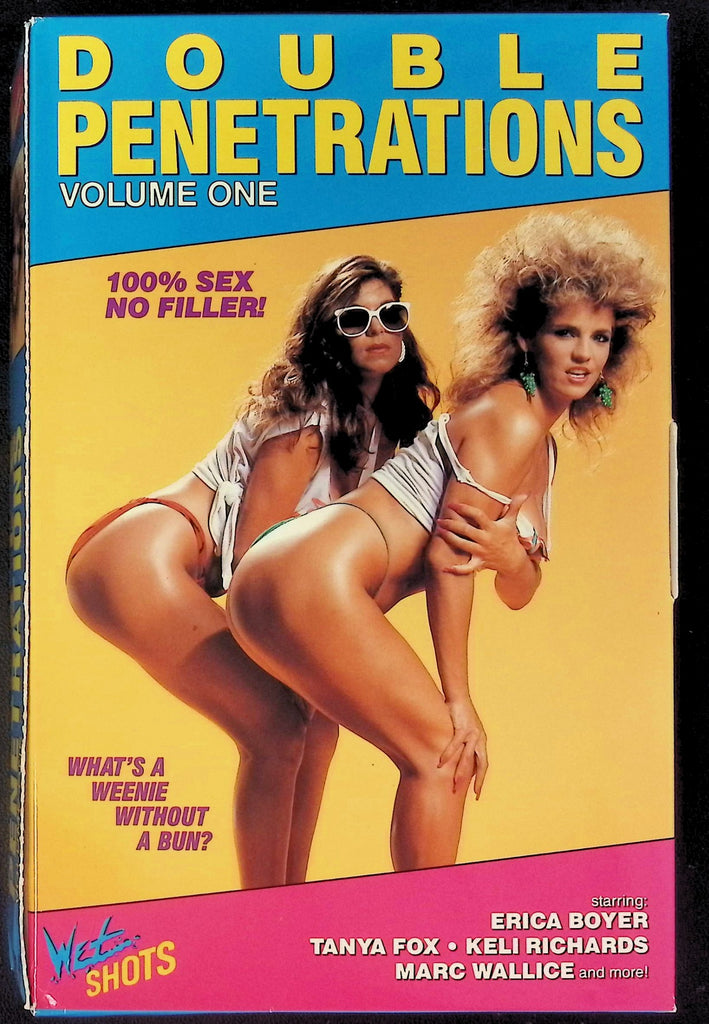 Double Penetrations #1 ft. Erica Boyer, Tanya Fox Adult VHS Wet Shots 101725AKVHS