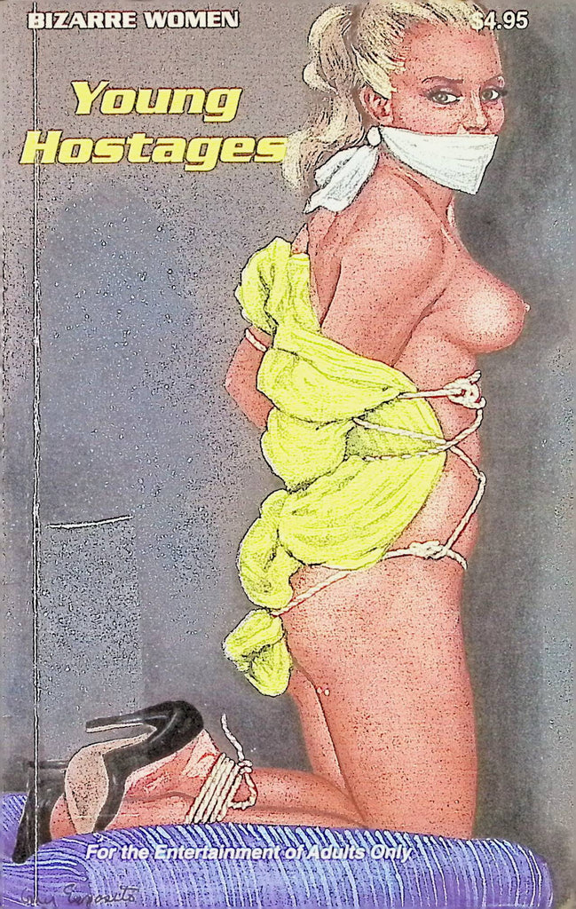 18+ Young Hostages Bizarre Women 1993 Star Distributors Adult Paperback Novel-082724AMP