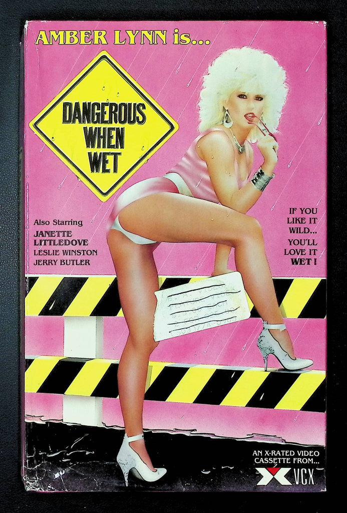 Dangerous When Wet VCX VHS 1987 Amber Lynn Leslie Winston 061625DMVHS