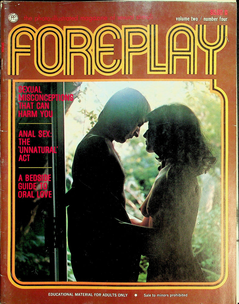 Foreplay Magazine  Anal Sex / Bedside Guide To Oral Love  vol.2 #4 1972  061226lmp-GSC