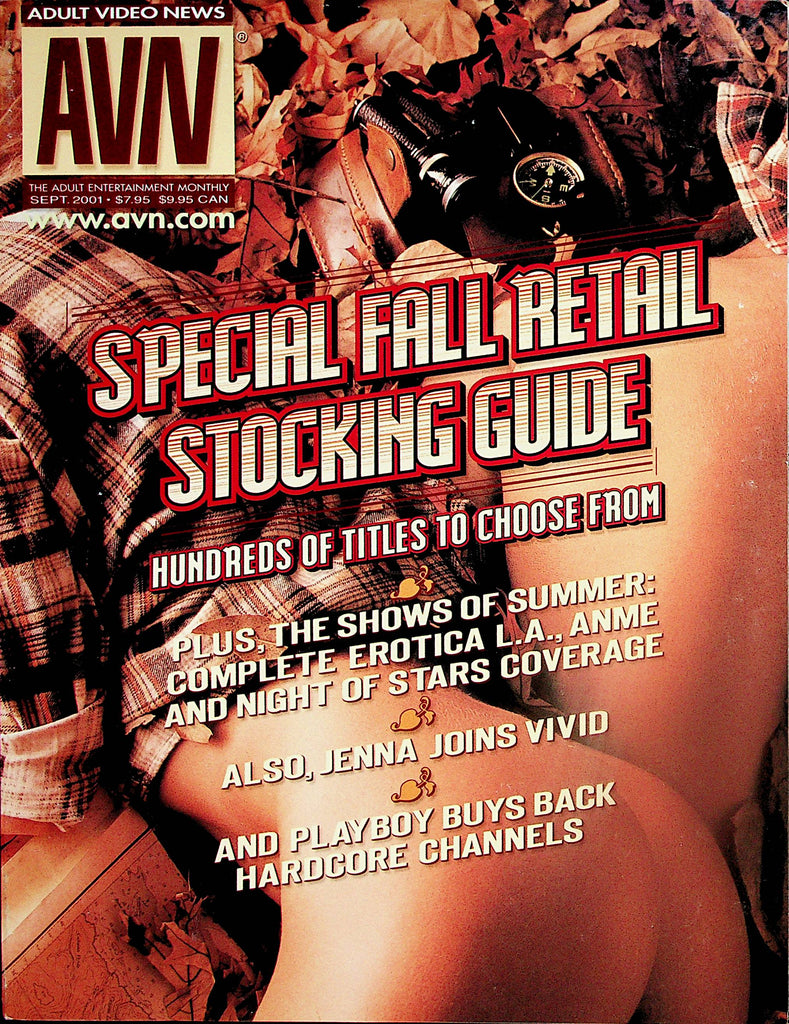 AVN Adult Video News Magazine  Special Fall Retail Stocking Guide / Taylor Hayes Interview  September 2001     062724lm-p