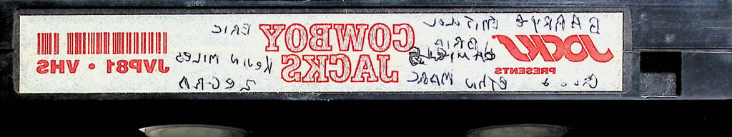 Cowboy Jacks JVP81 Brian Daniels, Carl Erik, Ethan Marc, Kevin Miles Jocks Gay Male VHS 100324AMPVHS