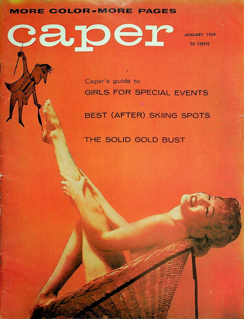Caper Magazine  The Solid Gold Bust January 1959  020826lmp