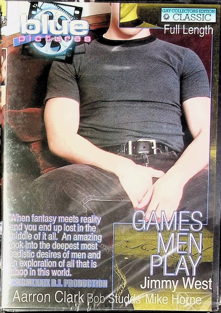 Games Men Play DVD Jimmy West, Aaron Clark, Bob Studds, Mike Horne Blue Pictures 050724tsdvd