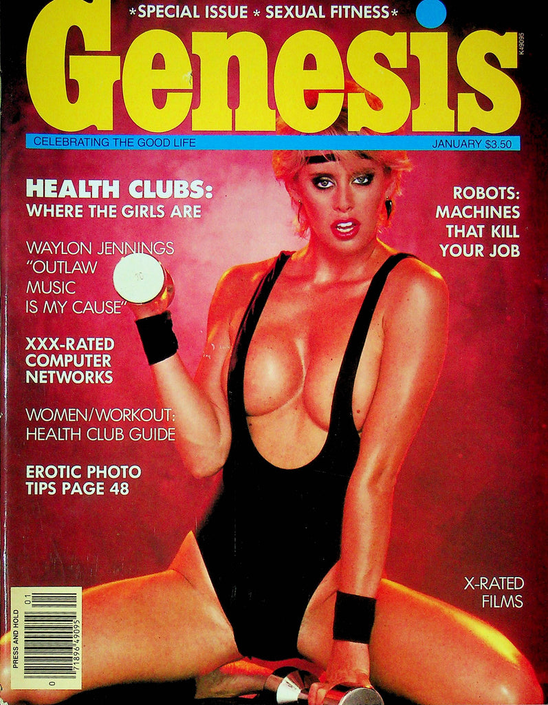 Genesis Magazine Waylon Jennings & Tammy & Dawn January 1984 041924RP