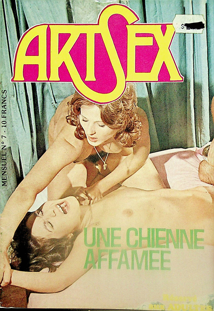 Art Sex French International Digest  Une Chienne Affamee #7 1960's   112224lm-p