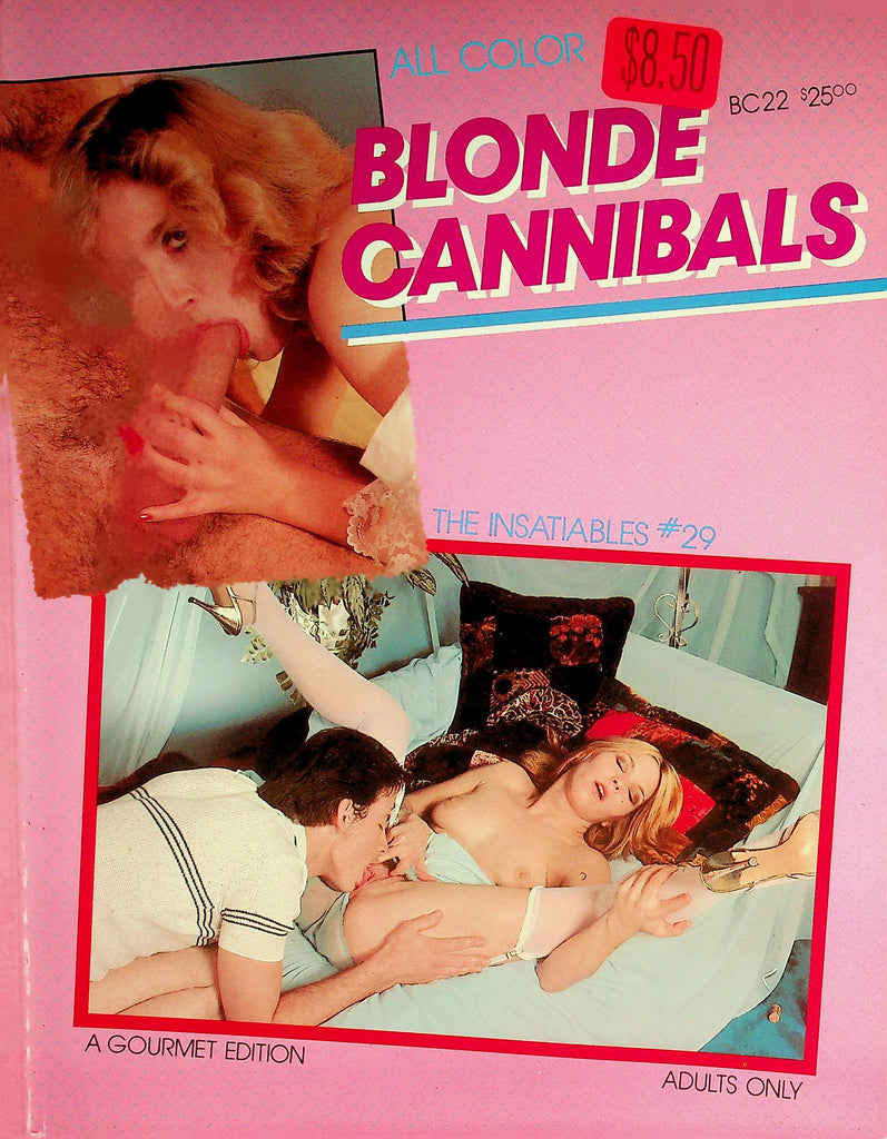 Blonde Cannibals Magazine  Self Serving Maid  #29 The Insatiables 1980's  Gourmet Edition    082126lmp-GSC