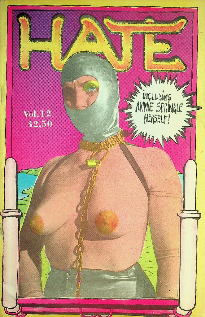 Hate Adult Newspaper Magazine  Annie Sprinkle  vol.12   1970's   082526lmp-GSC