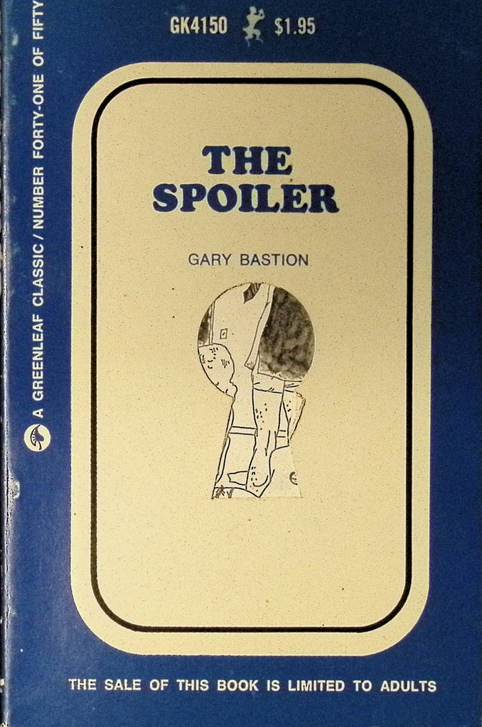 The Spoiler by Gary Bastion GK4150 41 GK4150 1970 Greenleaf Classic Keyhole Series Adult Paperback Novel 080625AMP