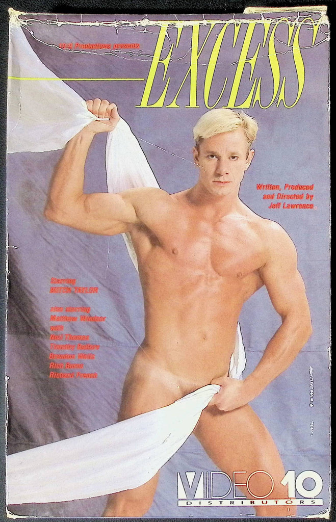 Excess 10/9 Productions Gay VHS 1989 102324JKVHS7