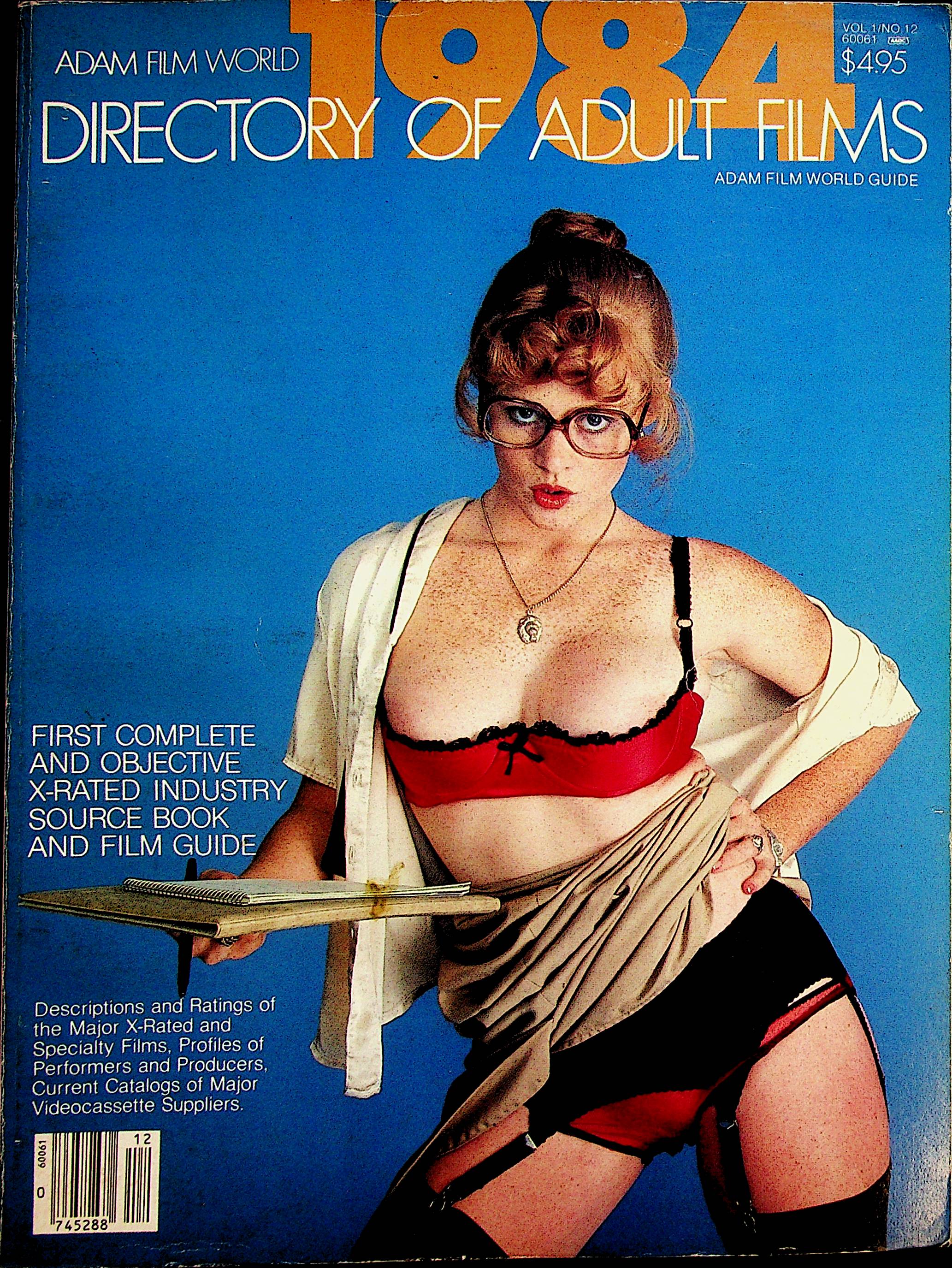 Adam Film World 1984 Directory Of Adult Films Covergirl Lisa DeLeeuw 0 –  Mr-Magazine