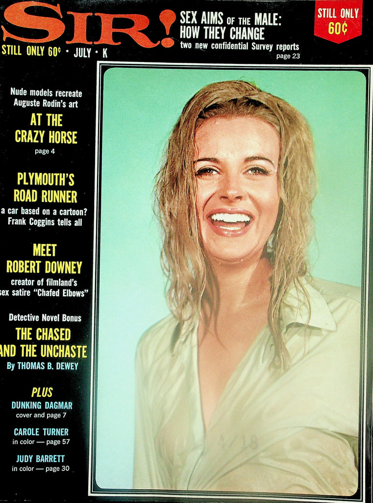 Sir! Magazine  Centerfold Girl Judy Barrett  July 1968   120525lmp