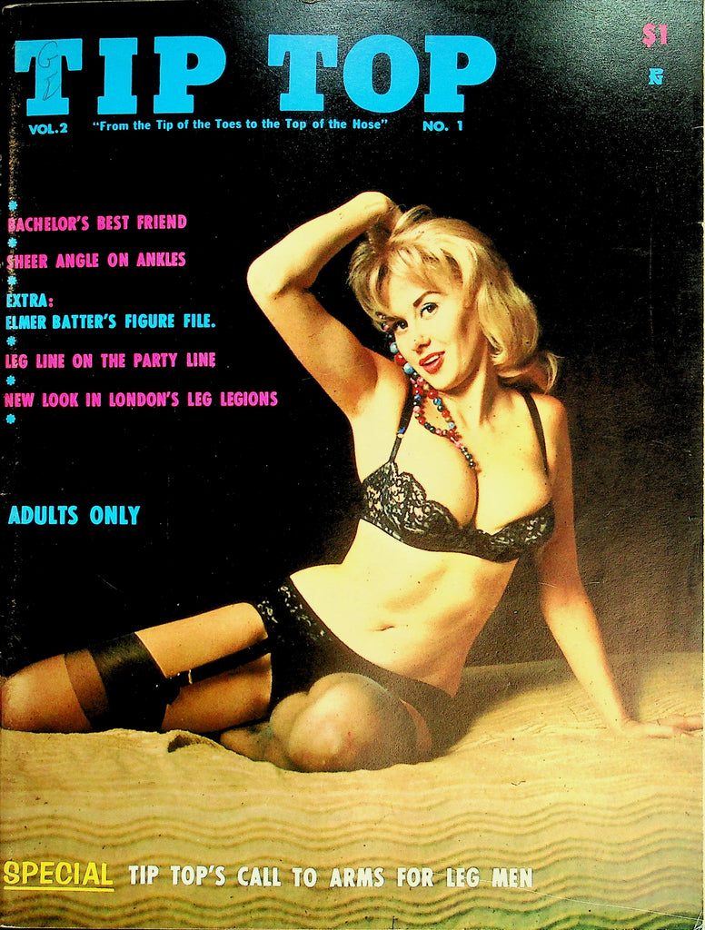 Tip Top Magazine  Special by Elmer Batters: Tip Top's Call To Arms For Leg Men!    w/cf  vol.2 #1  1962 Parliament   092926lmp-GSC