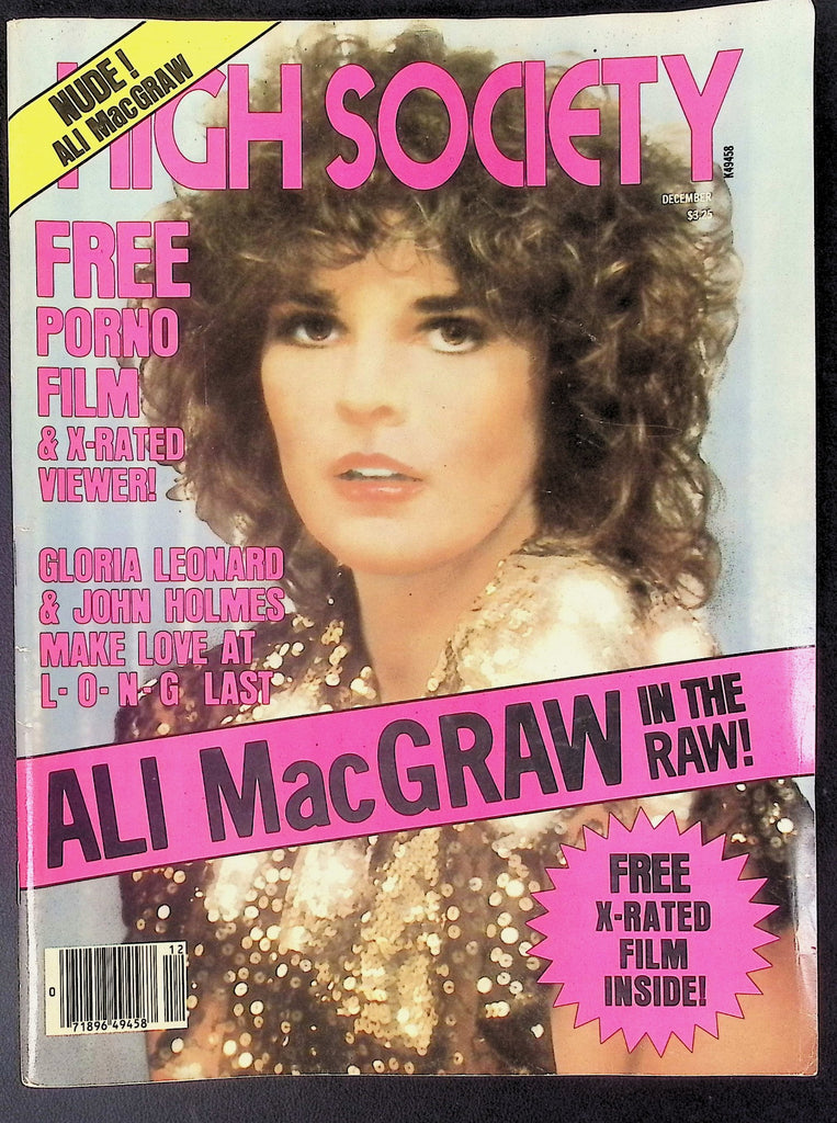 CLEARANCE High Society Magazine ft. Jackie Monroe Dec 1980 101725AKP-44