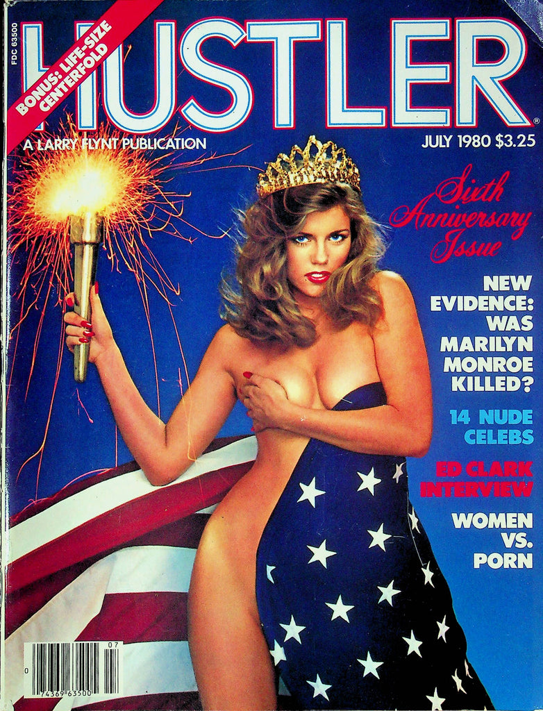 Hustler Magazine 6th Anniversary Issue Ed Clark Interview July 1980 031224RP