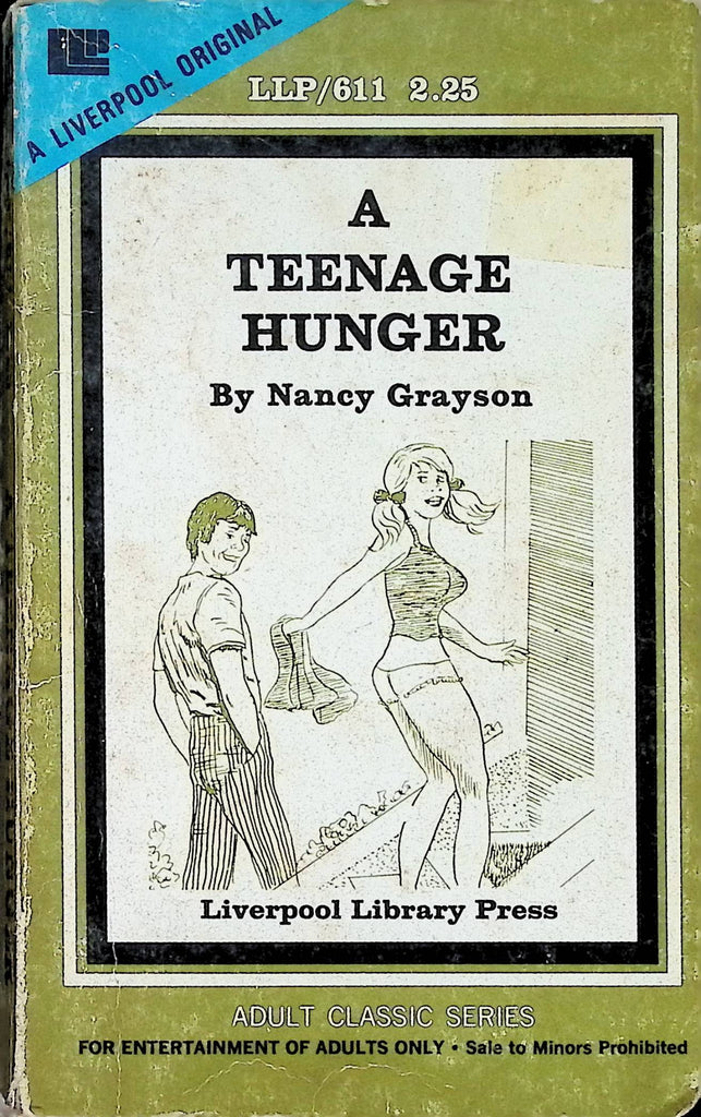 A Teenage Hunger by Nancy Grayson LLP611 1976 Liverpool Library Adult Paperback Novel-082124AMP