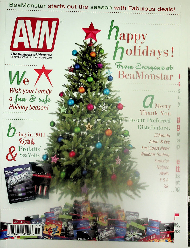 AVN Adult Video News Magazine  Teagan Presley & Alexis Ford - Happy Holidays!   December 2010   102725lm-p2