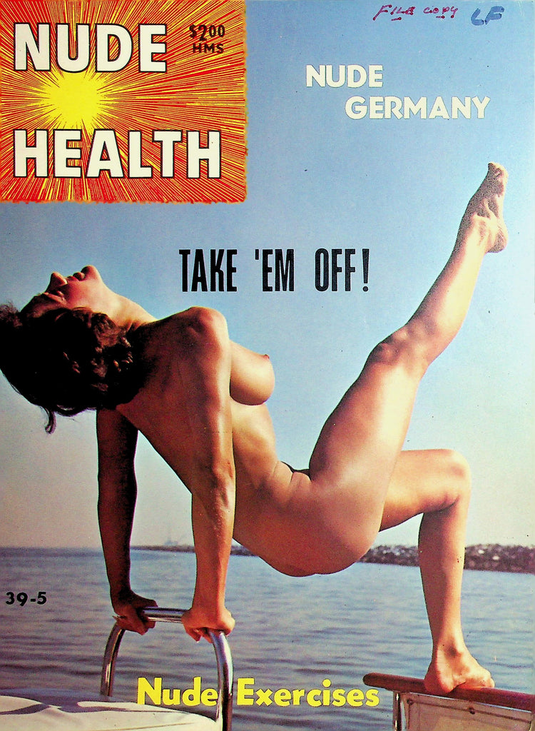 Nude Health Magazine  Nude Germany / Nude Exercises  vol.3 #37  1960's    071426lmp-GSC