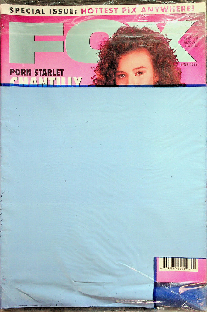 Fox Magazine   Porn Starlet Chantilly  June 1992   new/sealed   030326lmp