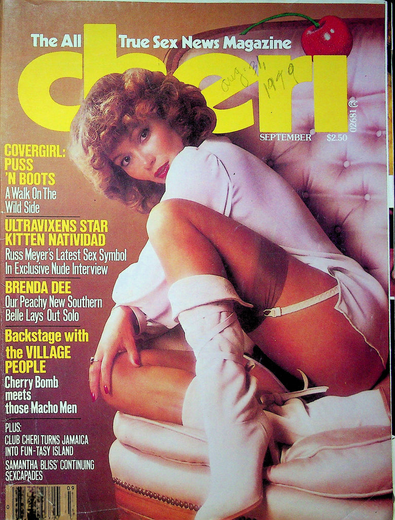 Cheri Magazine Puss 'N Boots & Kitten Natividad & Brenda Dee September 1979 062023RP