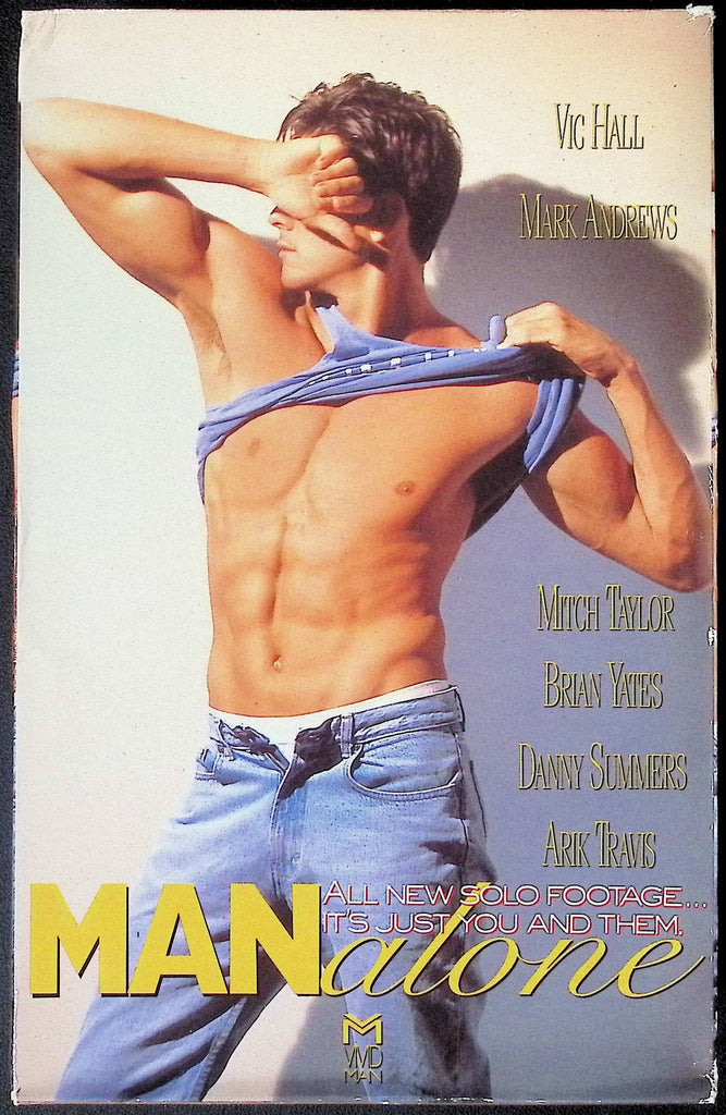 Man Alone Vivid Video, Inc. Gay VHS 2000s 100724JKVHS2