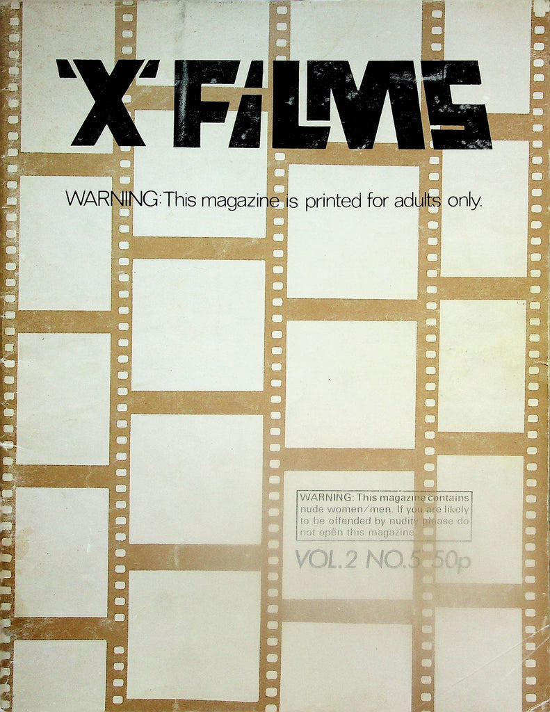 'X' Films Magazine   Goddess Of Oral Lover, Room 305 and More! vol.2 #5  1970's    052125lm-p