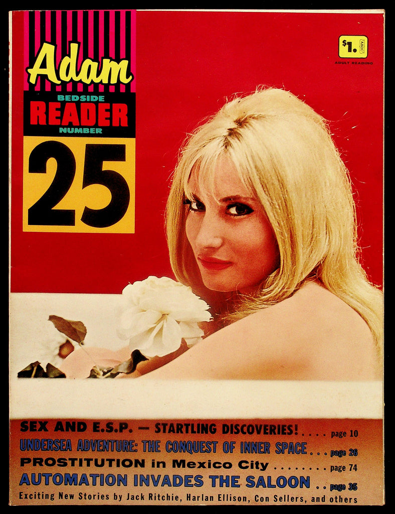 Adam Bedside Reader Adult Magazine No. 25 Oct. 1966 Sex & E.S.P 082826hrp-57