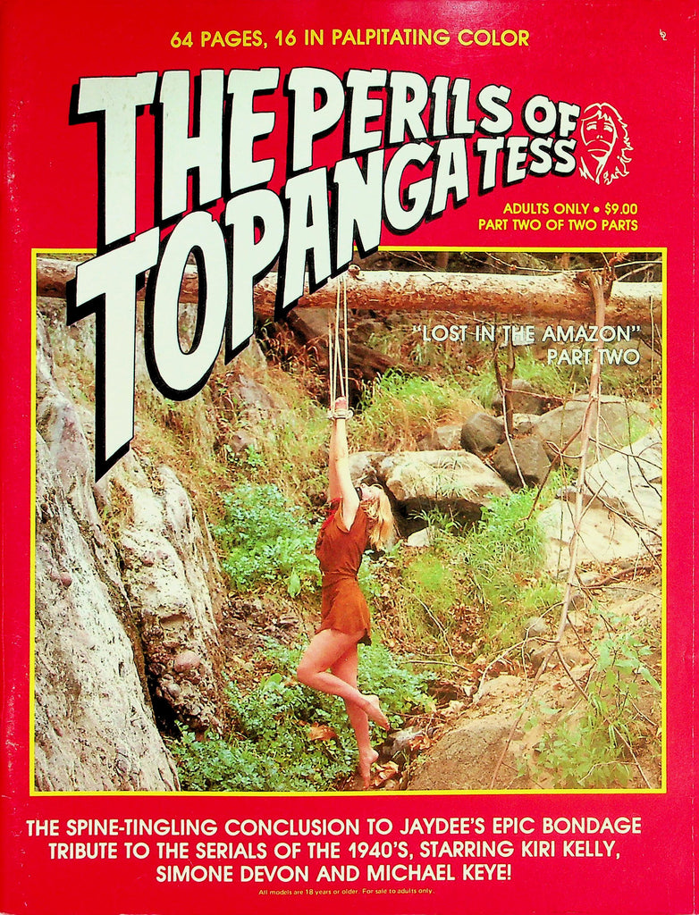 The Perils Of Topangatess Bondage Magazine  Part 2 : "Lost In The Amazon" w/Kiri Kelly , Simone Devon  September 1987   032126lmp