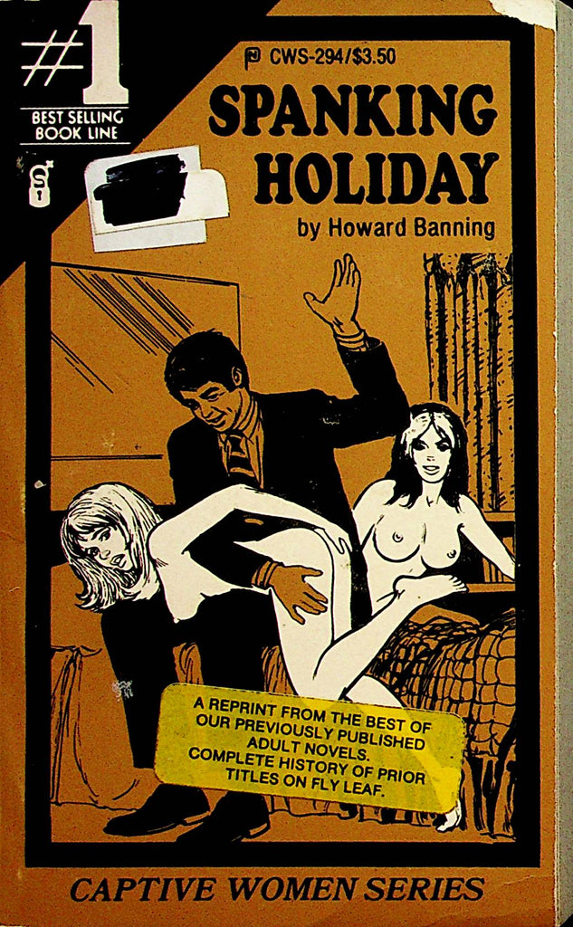 Spanking Holiday Fetish Adult Novel by Howard Banning  1985 American Art Enterprises    070823lm-p2