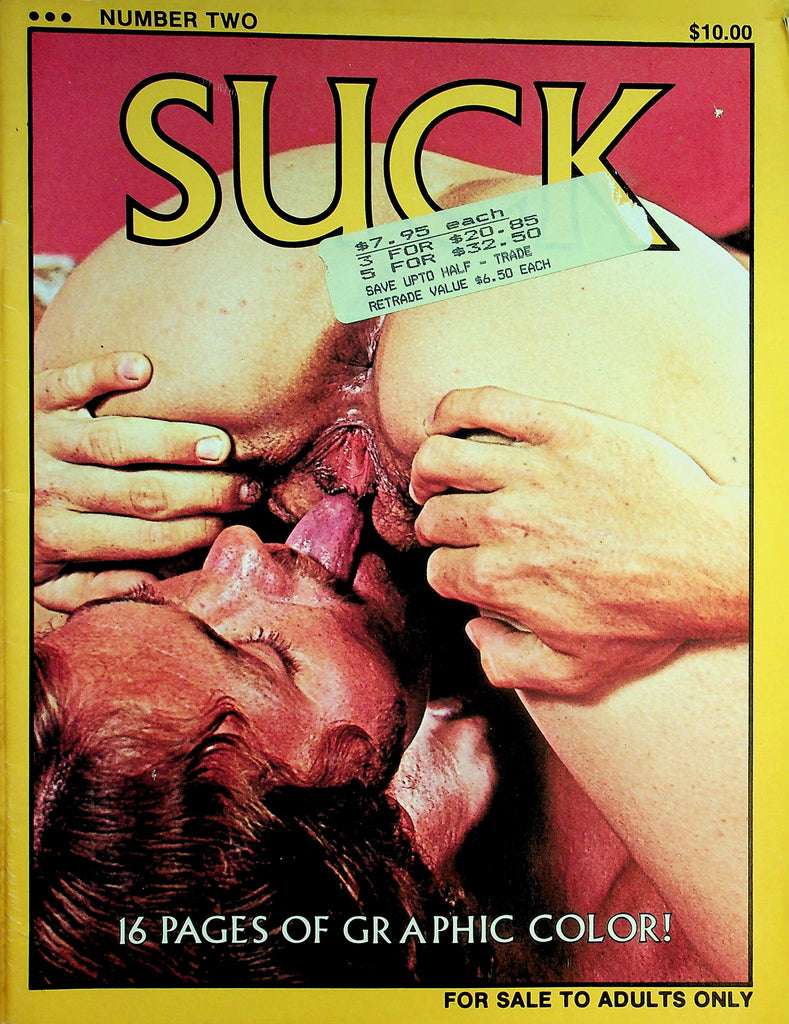 Suck Magazine   The Female Right To Sexual Pleasure #2 1970's    082226lmp-GSC