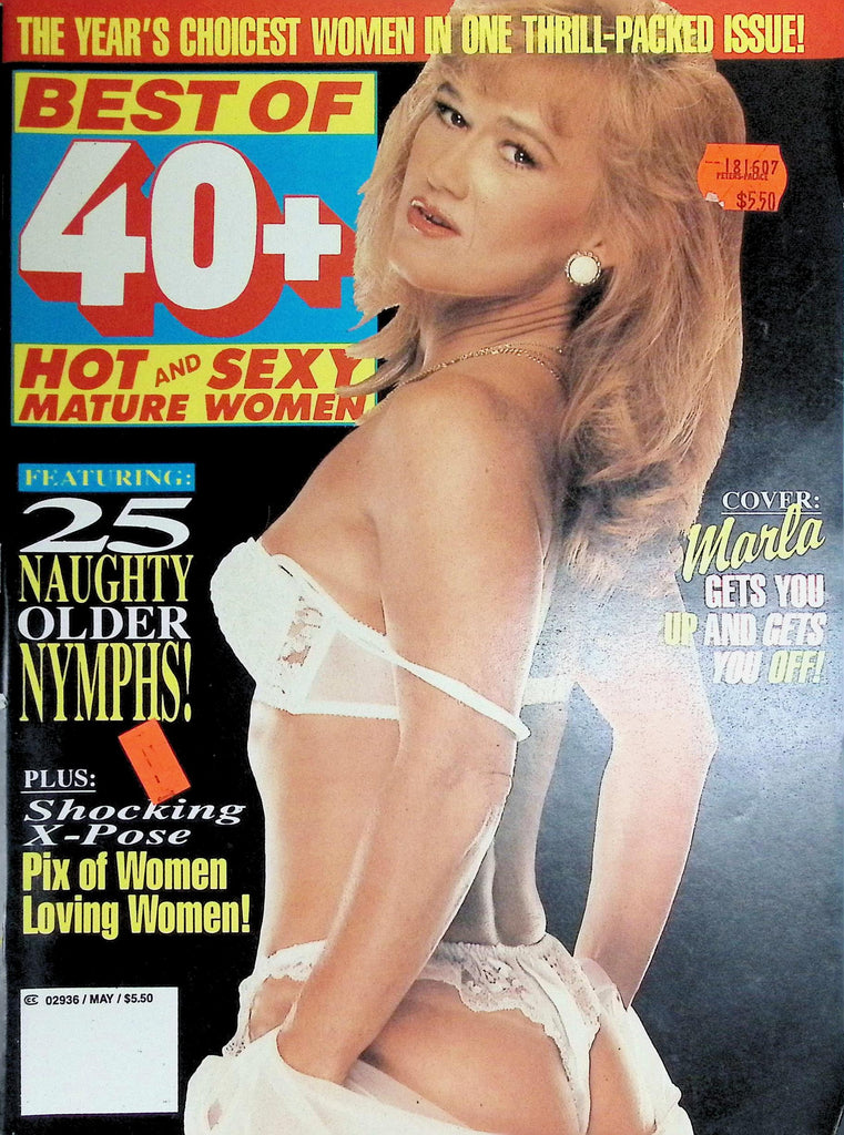 40+ Magazine May 1994 Hot & Sexy Mature Women Covergirl Marla 091226LLP2