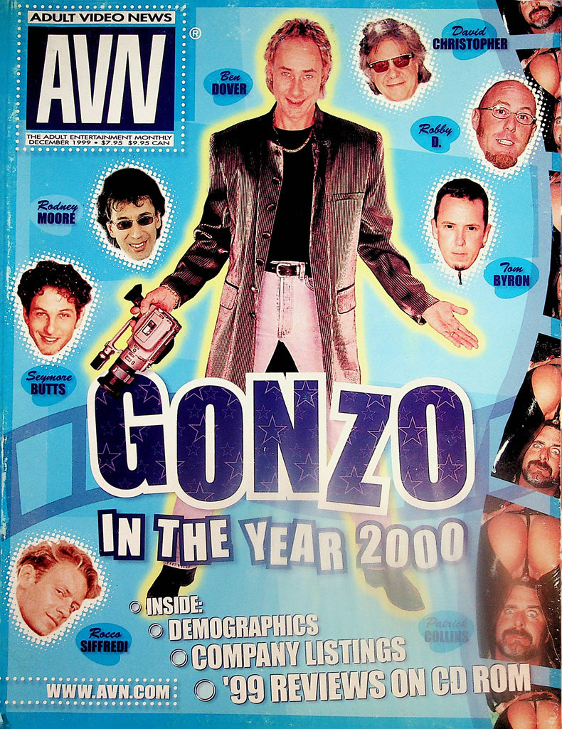 AVN Adult Video News Magazine Gonzo In The Year 2000 - Rocco Siffredi, Seymore Butts and More!  December 1999    071024lm-p2
