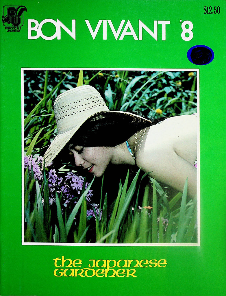 Bon Vivant Magazine  The Japanese Gardener  #8  1980's     010225lm-p