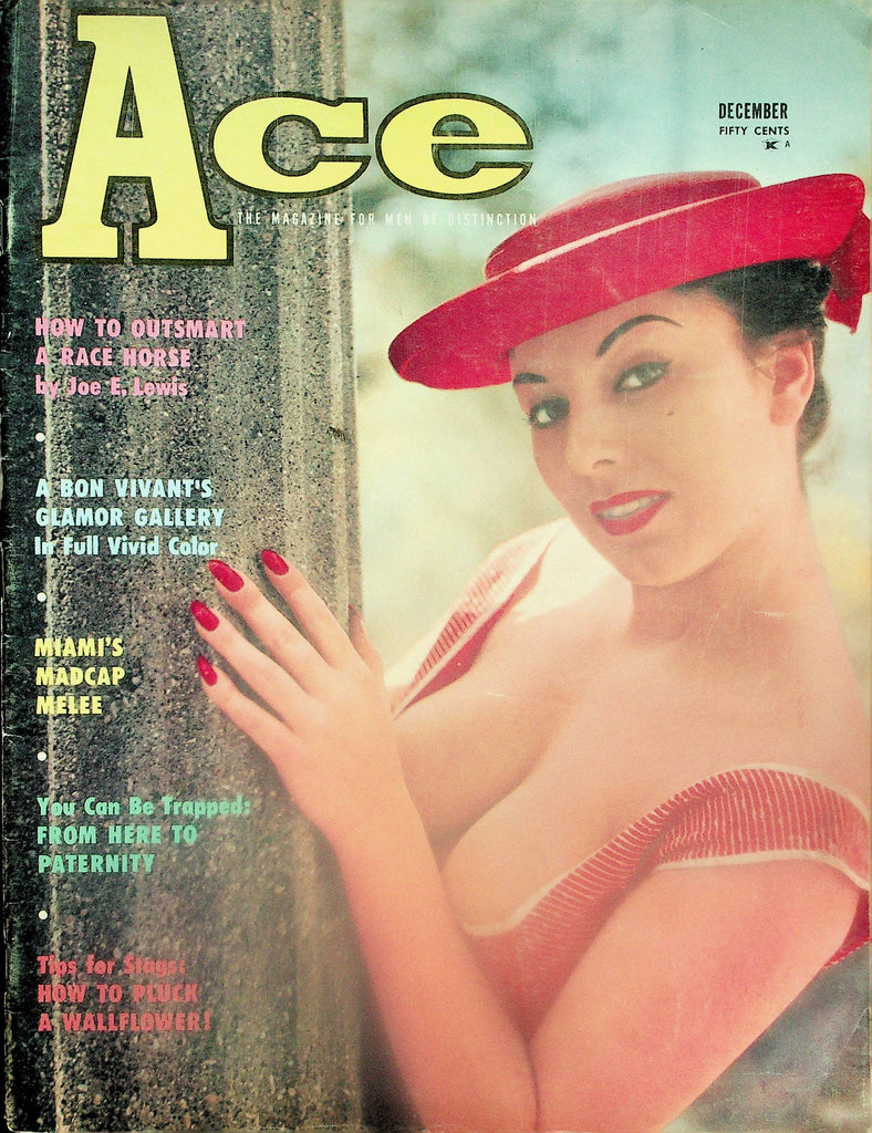 Ace Magazine  How To Pluck A Wallflower Covergirl Doris Gohlke  December 1959    102825lm-p