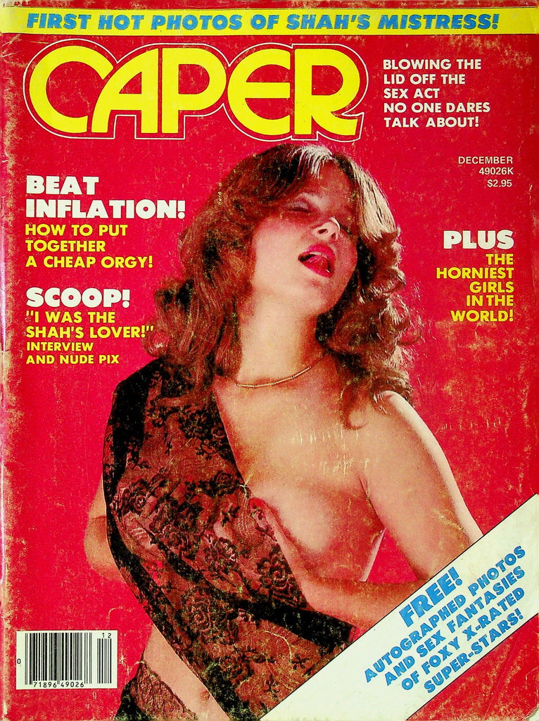 Caper Magazine Ft. Raunchy Rhonda & Felicia December 1980 092325RP-