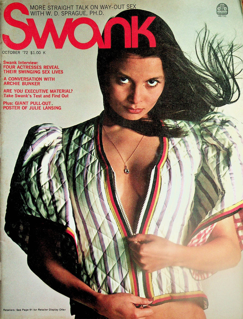 Swank Magazine  Centerfold Sweetheart Julie Lansing  October 1972     090825lm-p