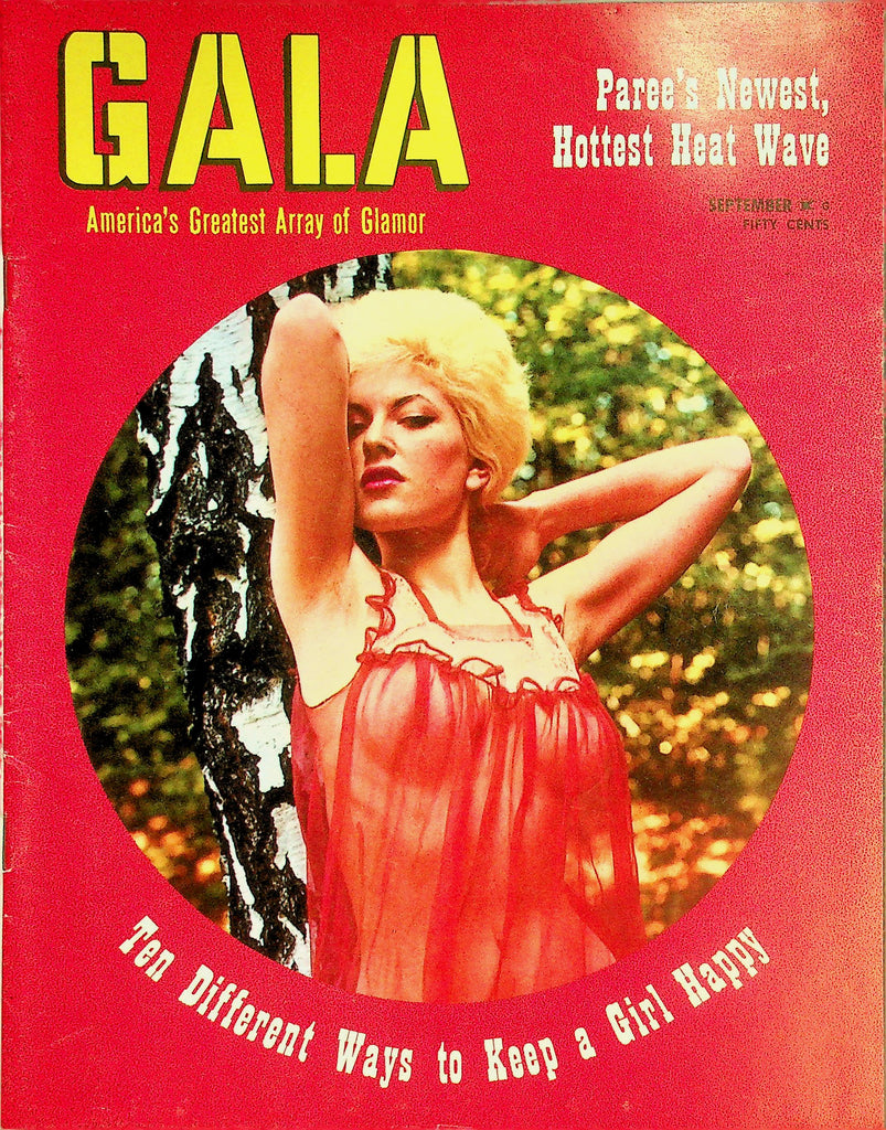Gala Vintage Magazine  Ways To Keep A Girl Happy  September 1962   030526lmp