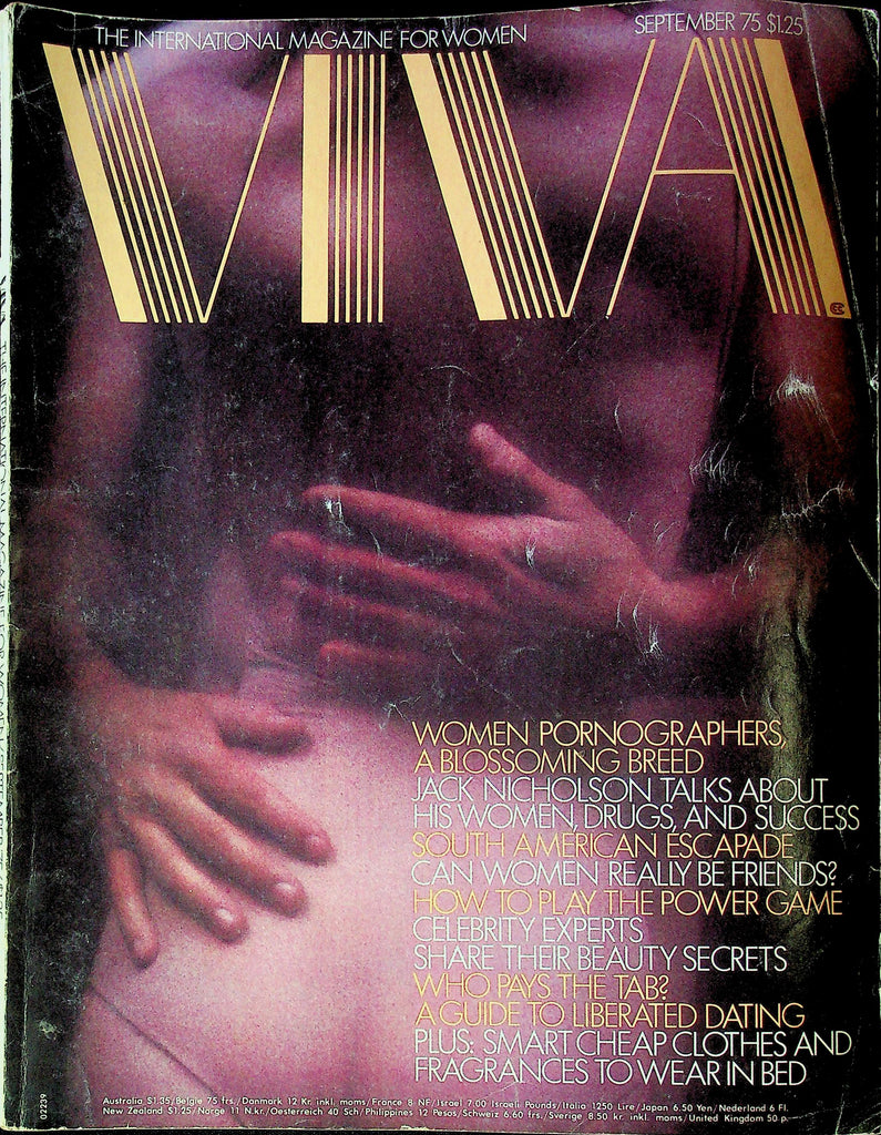 Viva Magazine Ft. Jack Nicholson September 1975 091525RP-