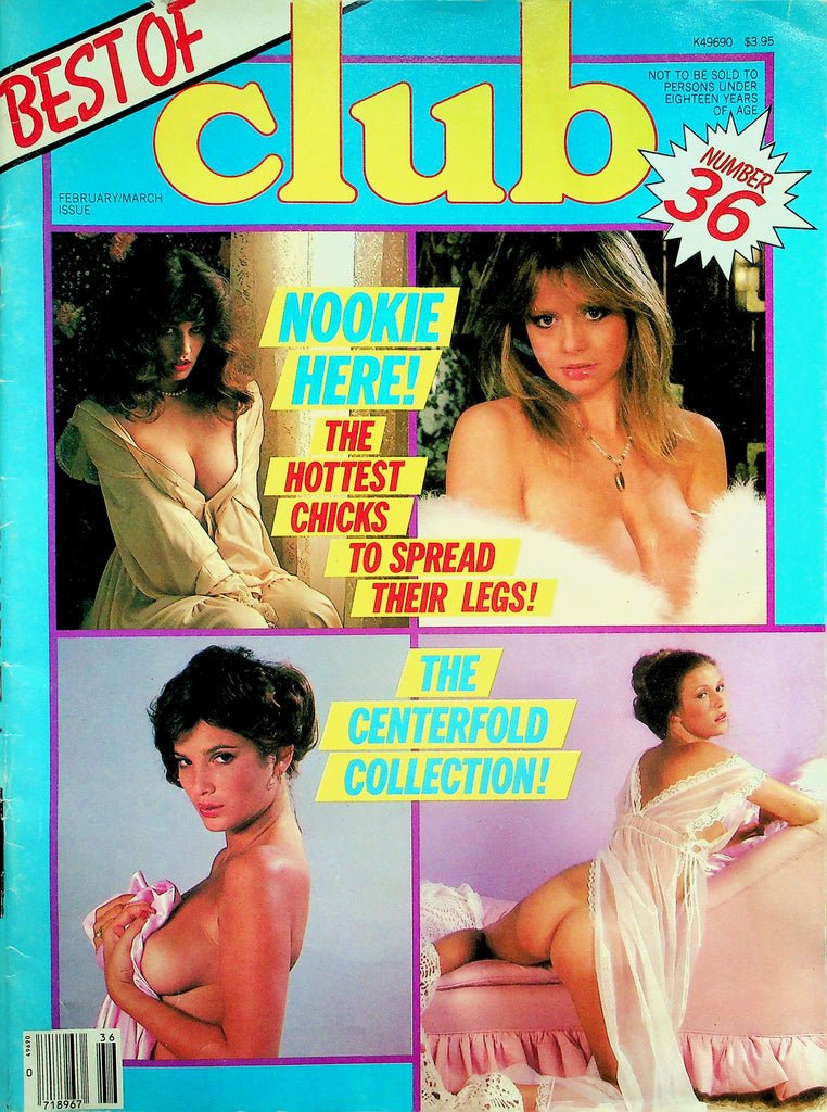 Best Of Club Magazine  Marilyn Chambers / Centerfold Girl Carla #36  1980's   123025lmp
