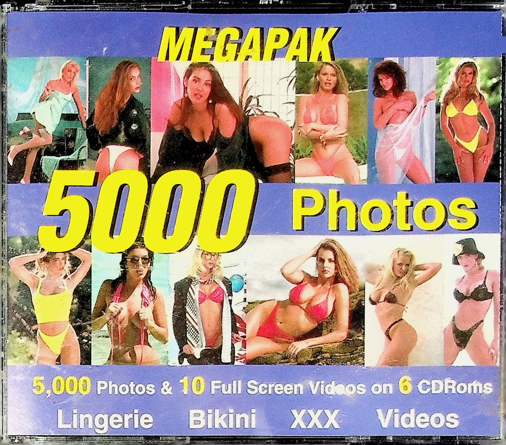 Magapak 5000 Photos 6 CD-ROMs 1997 Lingerie Dream Girls, Beautiful Girls 1 Perfect 10s, Sex Vol 1 Cheating Hearts 1996 CDRom Express 050224tsdvd