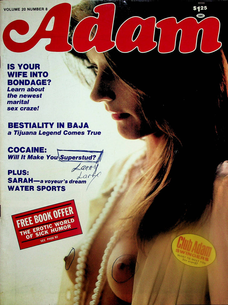 Adam Magazine  Covergirl Linda  vol.20 #8  1976  060725lm-p
