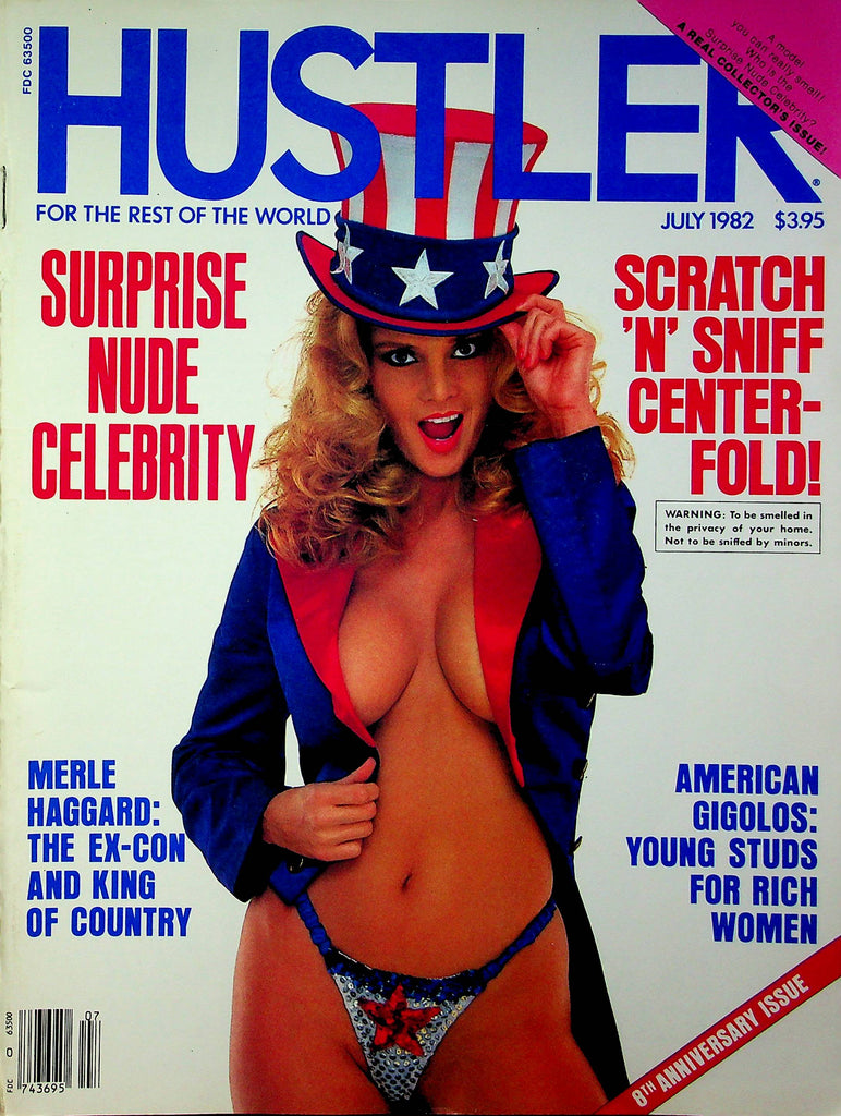 Hustler Magazine Merle Haggard & Brigitte Bardot July 1982 072623RP