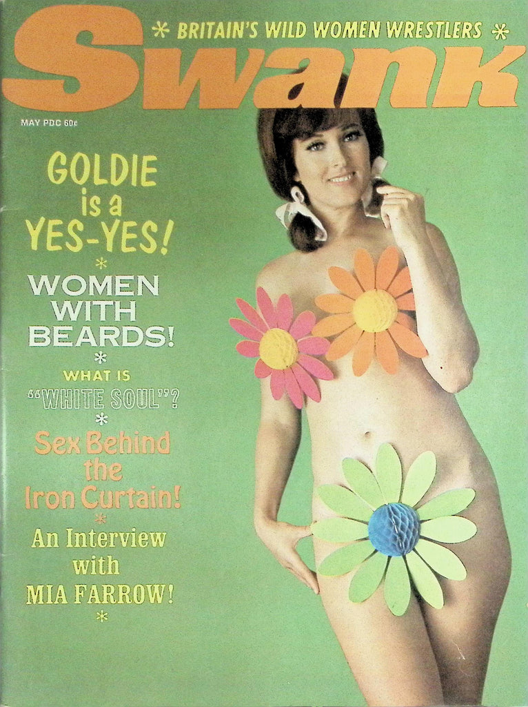 Swank Magazine May 1968 Women with Beards  092826LLP